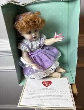 I Love Lucy Baby Lucy Doll Italian Movie Episode 150 Precious Kids COA NRFB